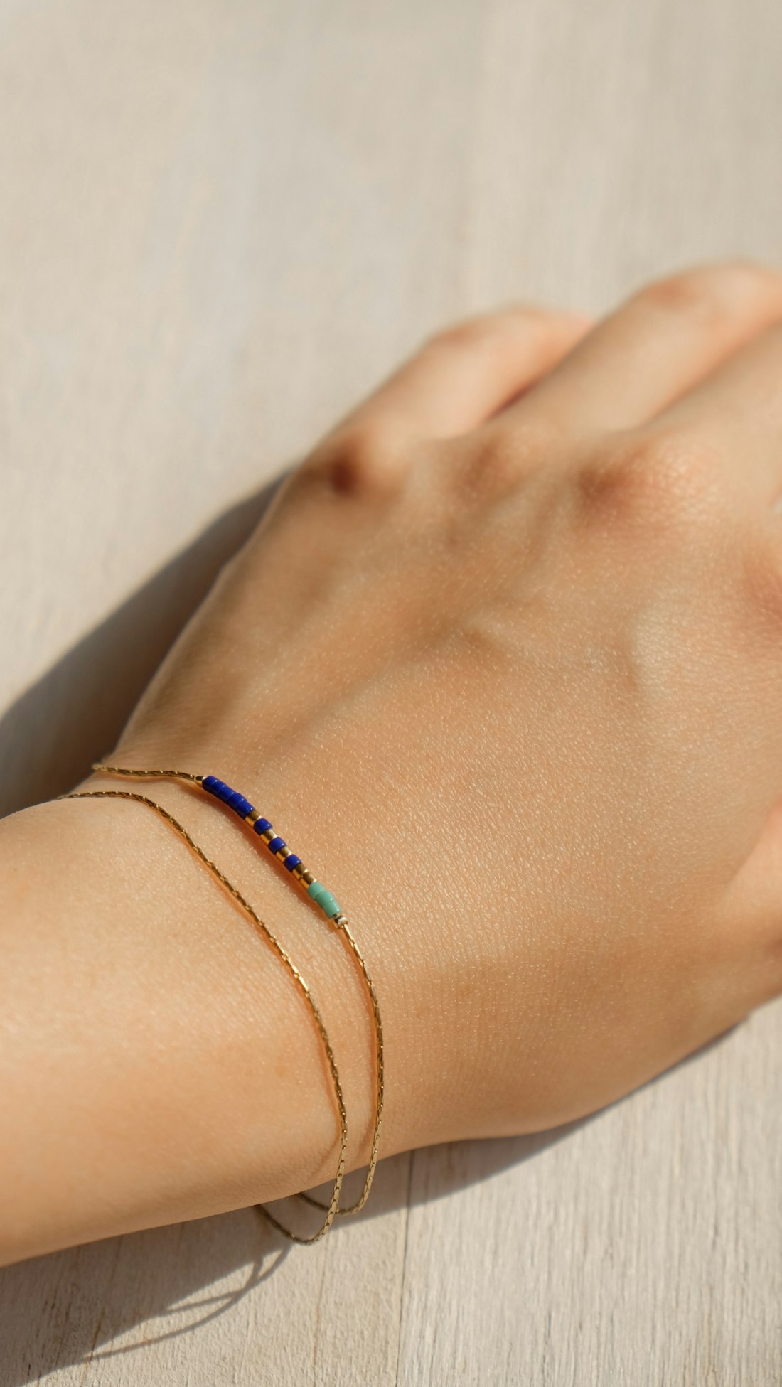Colorful beaded bracelets